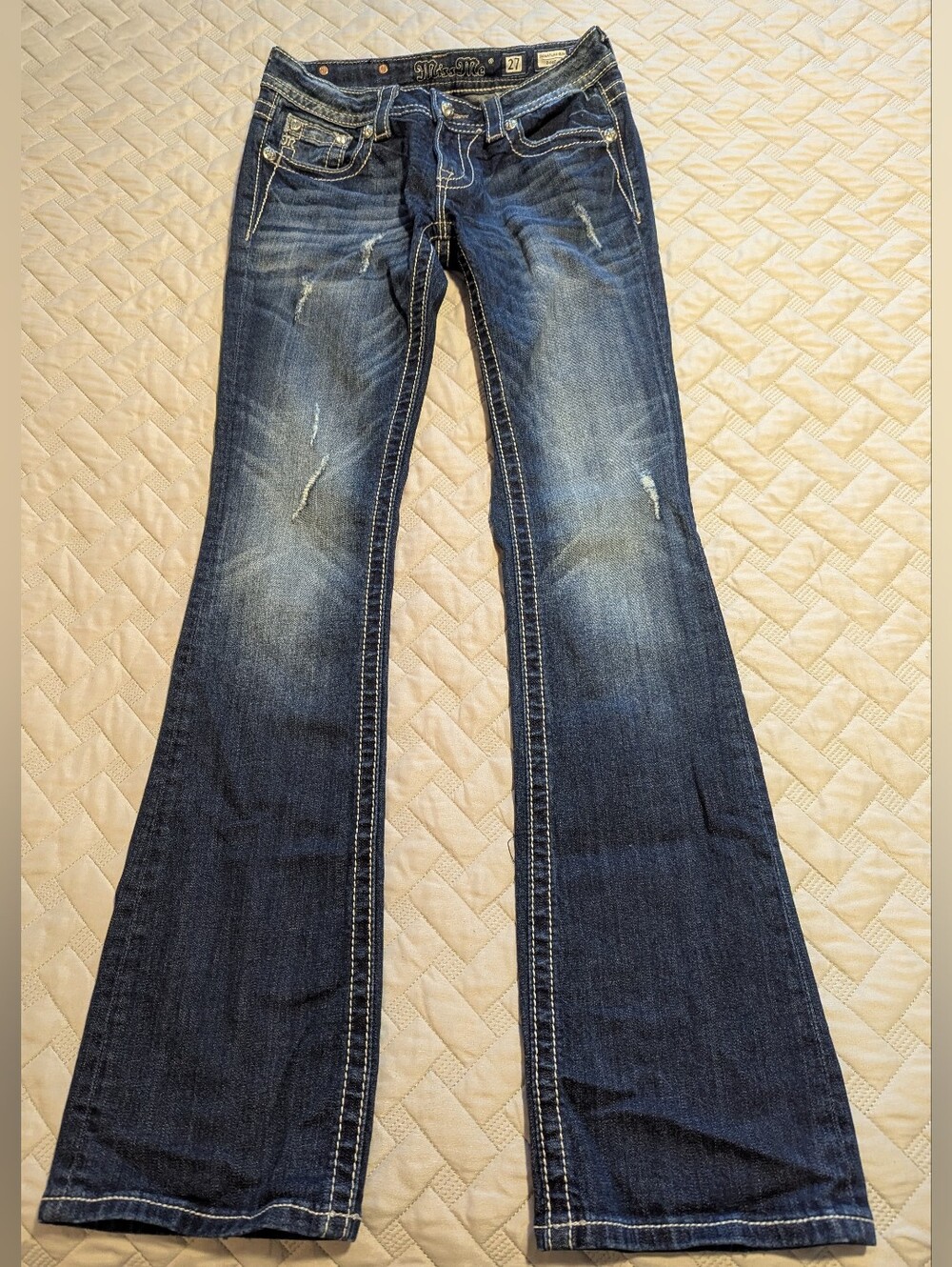 Miss Me Bling Signature Boot JP59228 Jeans Sz.27